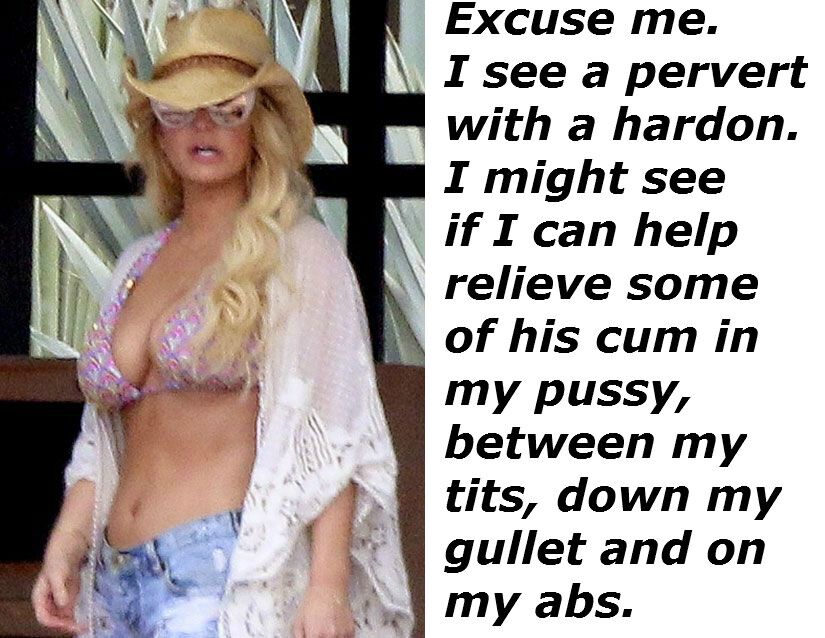 Free porn pics of Jessica Simpson Captions 2 of 7 pics