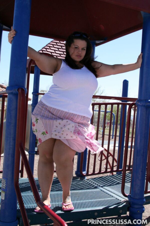 Free porn pics of BBW Lissa at park 1 of 15 pics