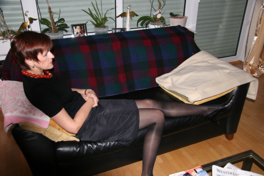 Free porn pics of German Wife in Pantyhose 4 of 15 pics