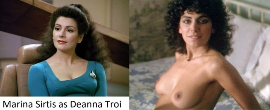 Free porn pics of Star Trek Next generation actresses dressed/undressed 16 of 24 pics