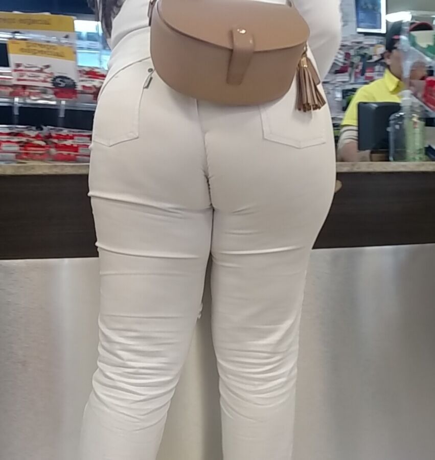 Free porn pics of Big Amazing White Clothed Ass 15 of 16 pics