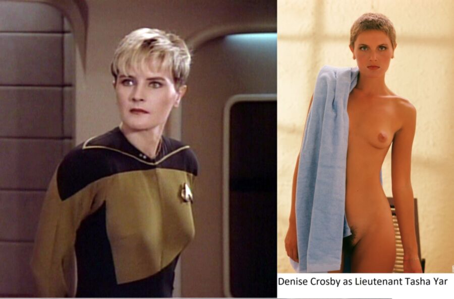 Free porn pics of Star Trek Next generation actresses dressed/undressed 7 of 24 pics