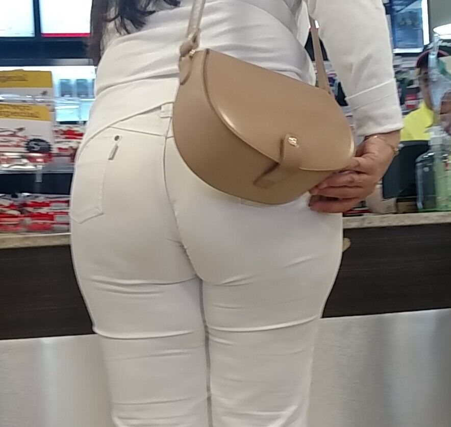 Free porn pics of Big Amazing White Clothed Ass 16 of 16 pics