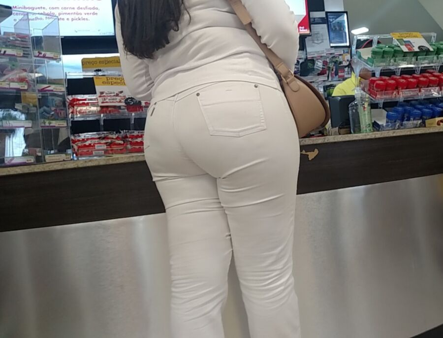 Free porn pics of Big Amazing White Clothed Ass 1 of 16 pics