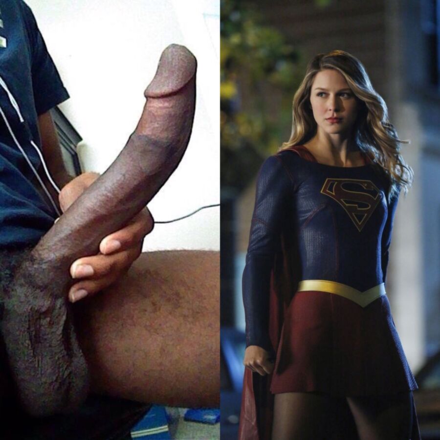 Free porn pics of Melissa Benoist - Diggle Dicks Supergirl 5 of 10 pics