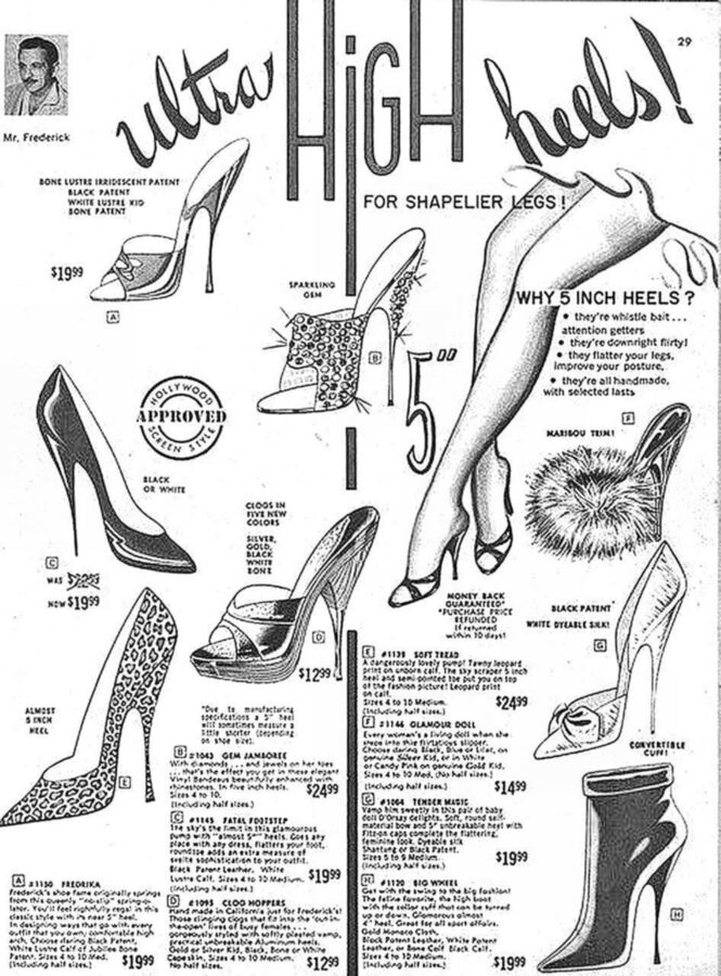 Free porn pics of Vintage Shoe Ads 3 of 23 pics