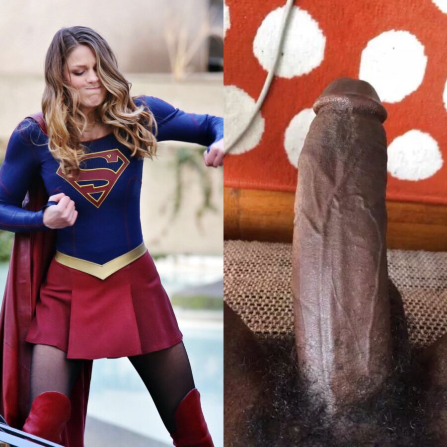 Free porn pics of Melissa Benoist - Diggle Dicks Supergirl 9 of 10 pics