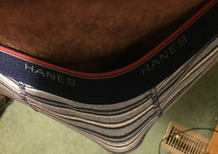 Free porn pics of Me in striped boxer briefs 2 of 10 pics