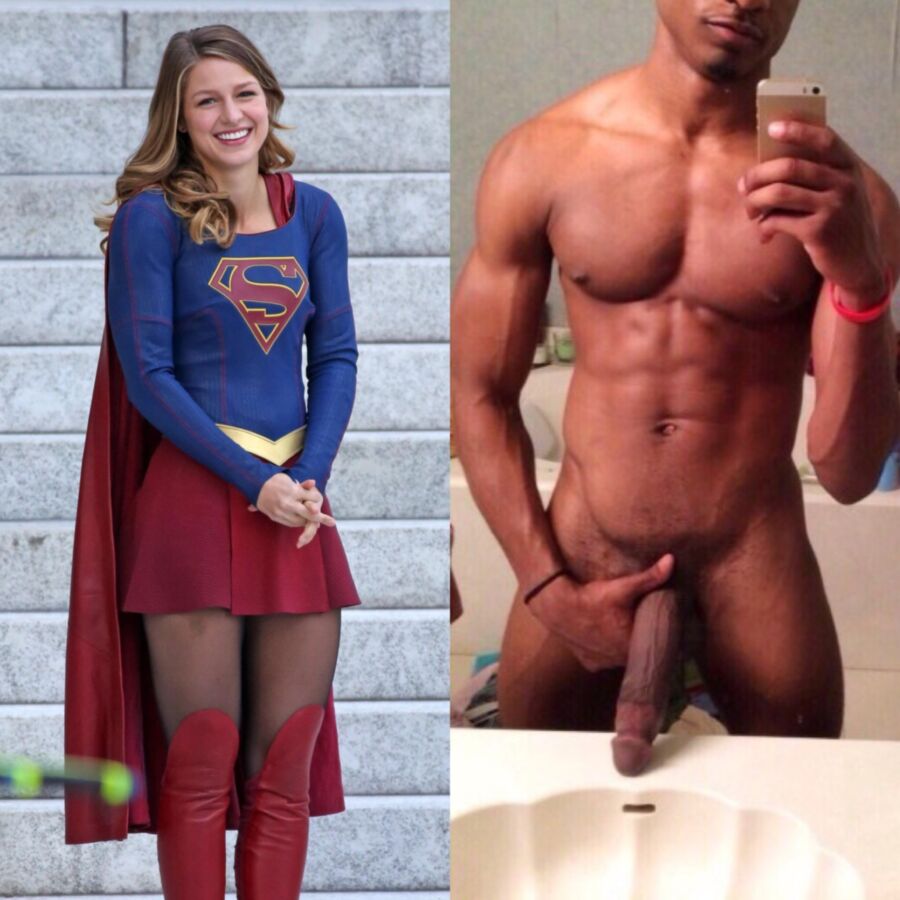 Free porn pics of Melissa Benoist - Diggle Dicks Supergirl 2 of 10 pics