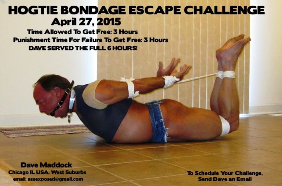 Free porn pics of Endurance Hogtie Bondage Punishment Money slave 4 of 8 pics