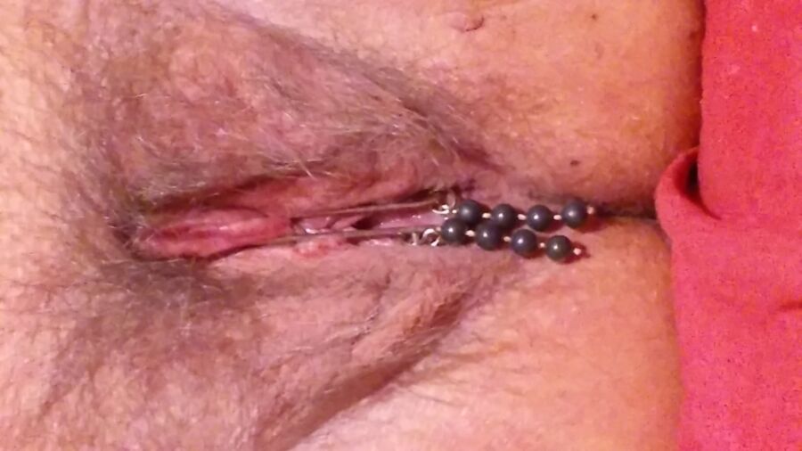 Free porn pics of My Wife Wearing Her Pussy Jewerly For Your Comments 7 of 7 pics