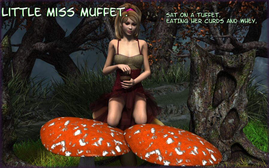 Free porn pics of DarkSoul - Little Miss Muffett 1 of 15 pics