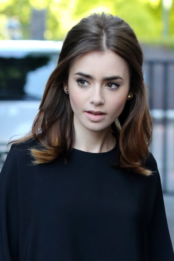 Free porn pics of Lily Collins 13 of 24 pics