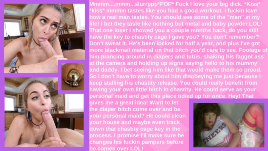 Free porn pics of Merciless Findom Destroys Sissy Diaper Loser 4 of 6 pics