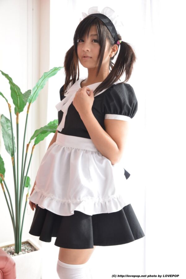 Sensual asian maid daddy