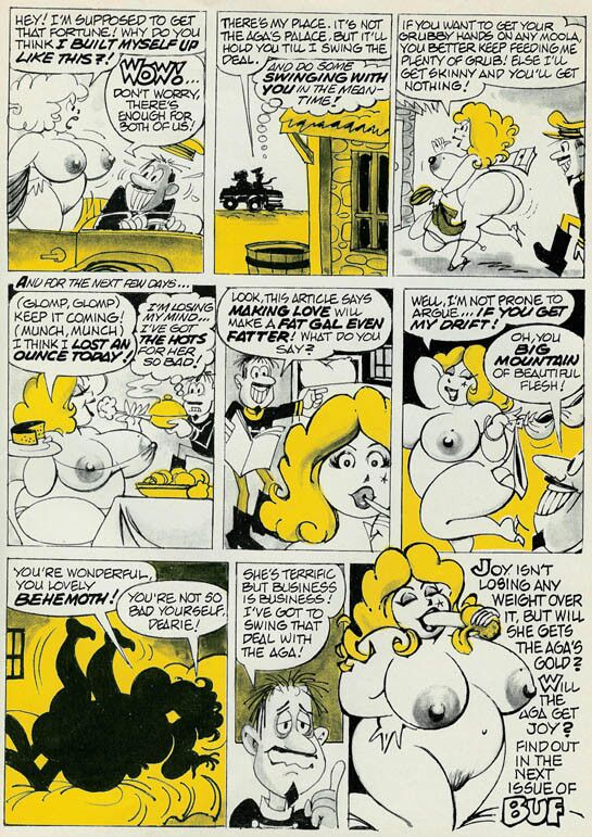 Free porn pics of Joy Gorge BBW WG Vintage Comic 8 of 19 pics