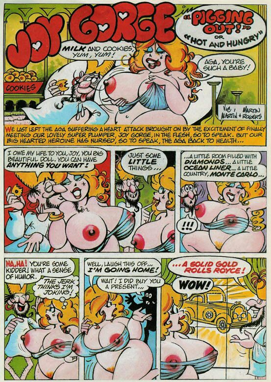 Free porn pics of Joy Gorge BBW WG Vintage Comic 17 of 19 pics