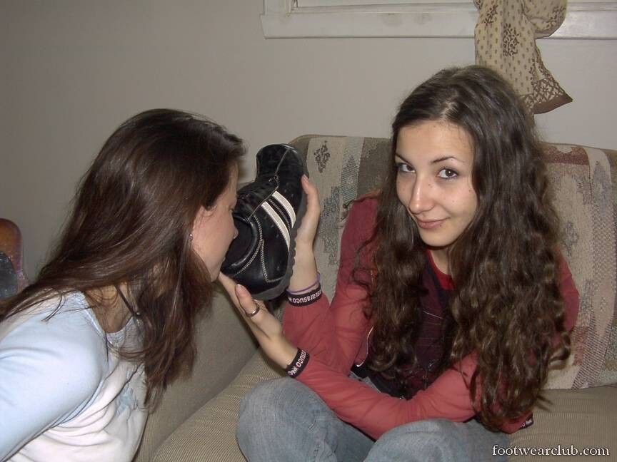 Free porn pics of College Girls Have A Lesbian Foot Fetish Slumber Party 12 of 131 pics