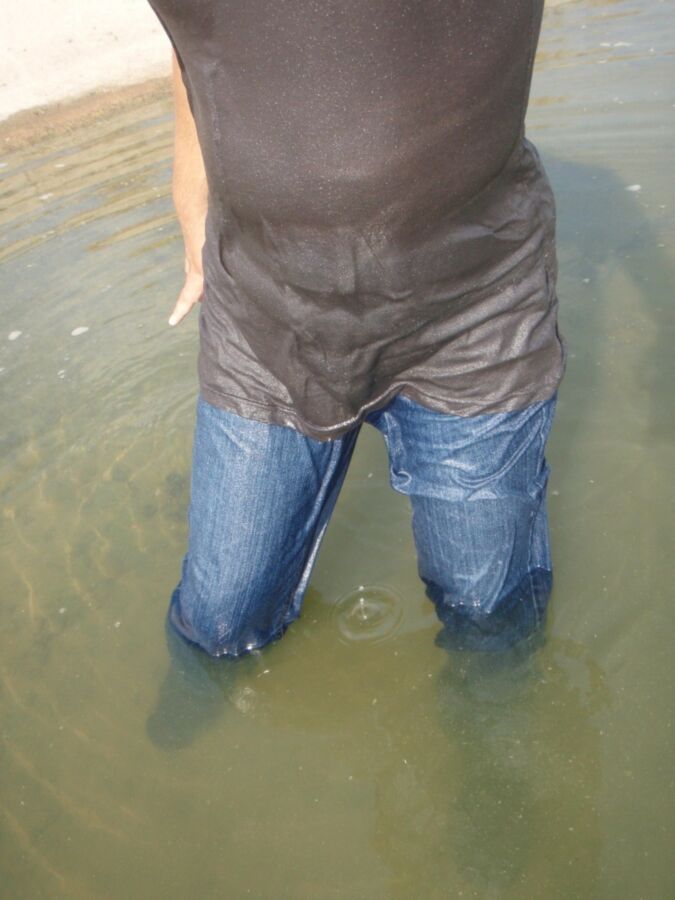 Free porn pics of My wet old blue jeans  4 of 85 pics