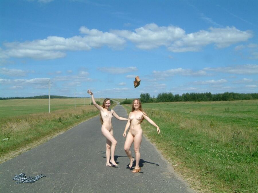 Free porn pics of Alena B and Asja - Sisters On The Road nude in russia - peeing 19 of 190 pics