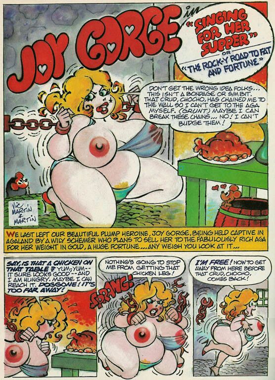 Free porn pics of Joy Gorge BBW WG Vintage Comic 9 of 19 pics