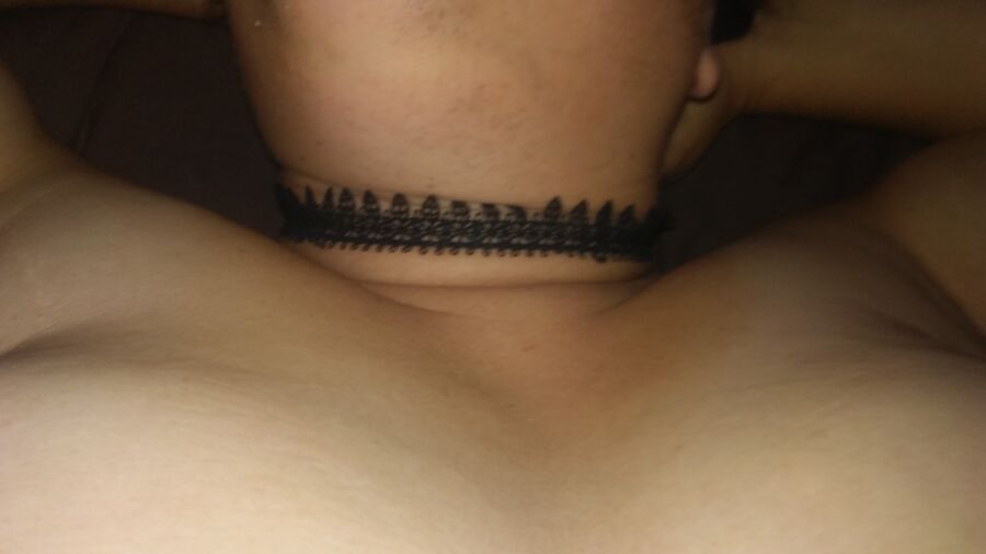 Free porn pics of My Wifes Choker, For Your Comments, What Would You Do? 5 of 20 pics