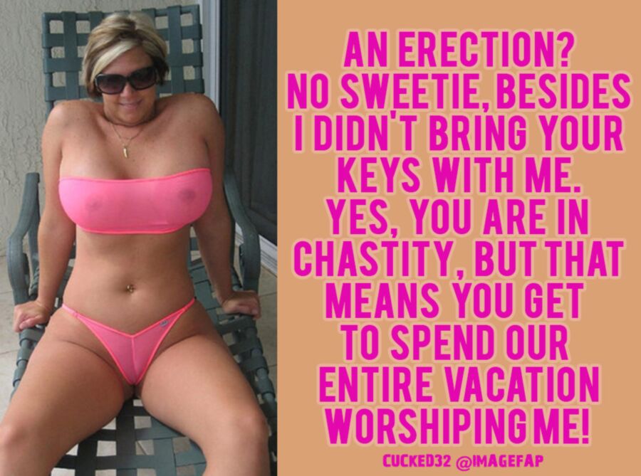 Free porn pics of Chastity Vacation I 10 of 10 pics