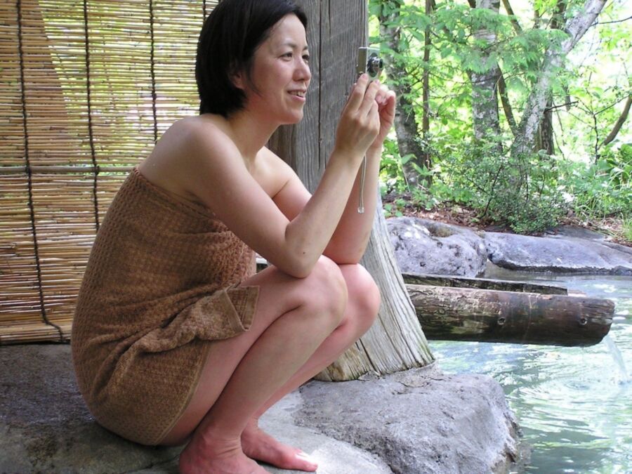 Free porn pics of Japanese MILF loves the onsen - hot spring 13 of 355 pics