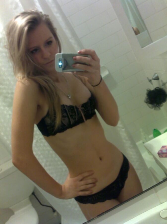 Free porn pics of Nice blonde in the bathroom 1 of 7 pics