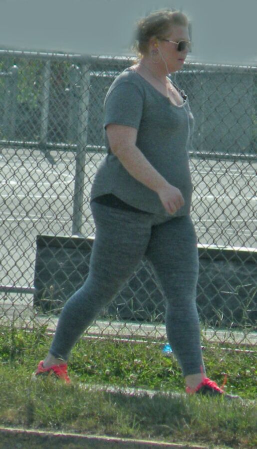 Free porn pics of Plumper SUPER THICK in exercise clothes CUTE HOT Chubby 9 of 9 pics