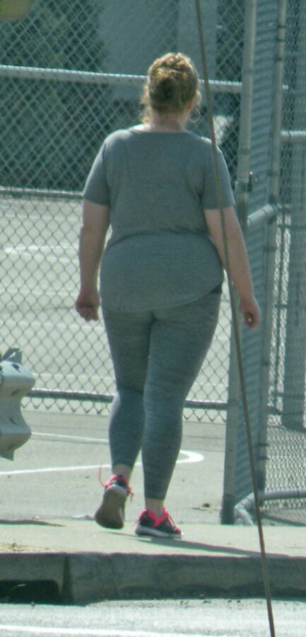 Free porn pics of Plumper SUPER THICK in exercise clothes CUTE HOT Chubby 5 of 9 pics