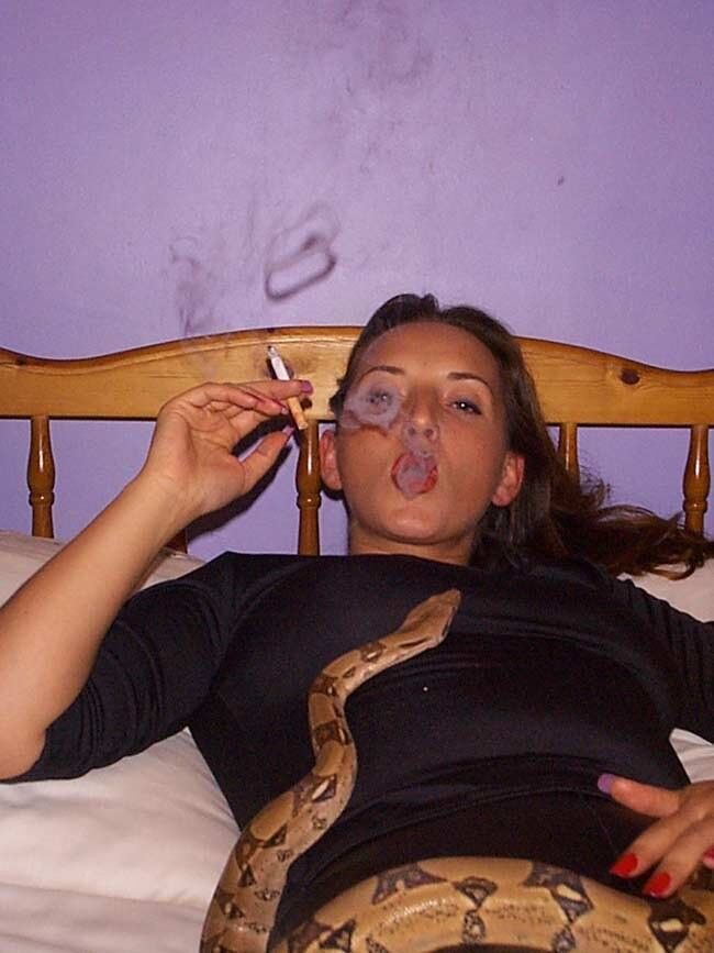 Free porn pics of Ali with Pet snake 16 of 19 pics