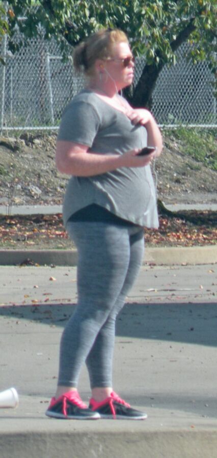 Free porn pics of Plumper SUPER THICK in exercise clothes CUTE HOT Chubby 3 of 9 pics