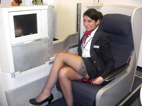 Free porn pics of Stewardess /  Flight Attendant / Cabin Crew 19 of 31 pics