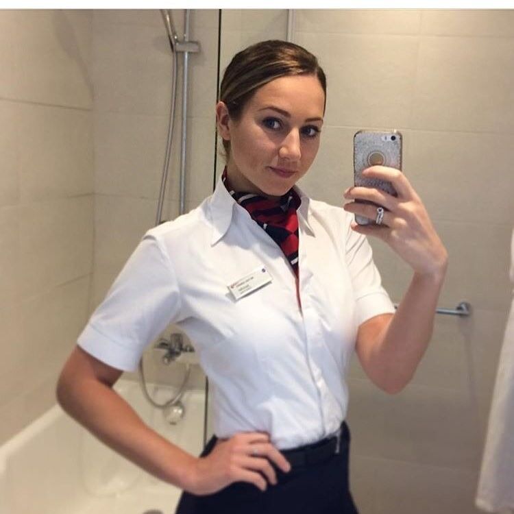 Free porn pics of Stewardess /  Flight Attendant / Cabin Crew 7 of 31 pics