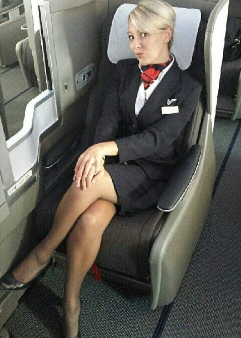Free porn pics of Stewardess /  Flight Attendant / Cabin Crew 6 of 31 pics