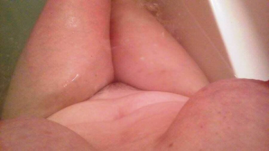 Free porn pics of My sexy bbw gf showing holes 2 of 14 pics