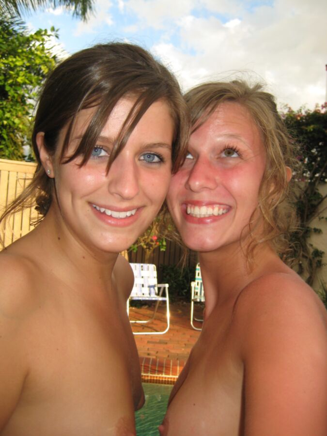 Free porn pics of Cute teens by the pool 4 of 31 pics