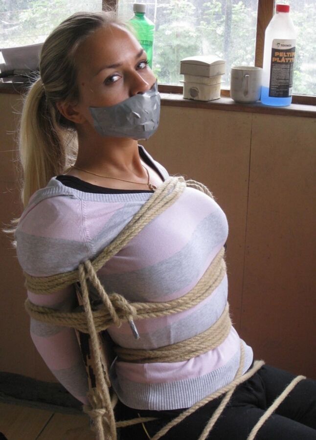 Free porn pics of Saturday is bondage day - Tape gag 1 of 150 pics