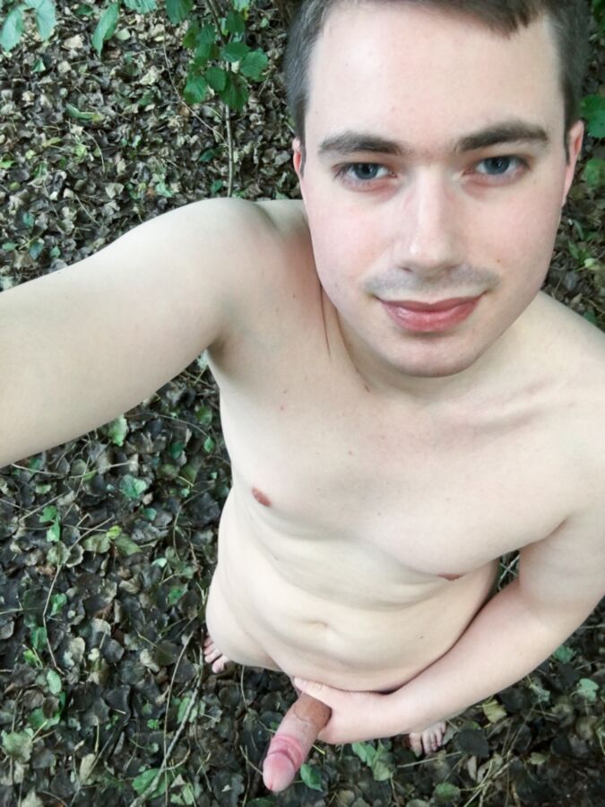 Free porn pics of Sexy teen boy makes selfies outdoor 7 of 25 pics