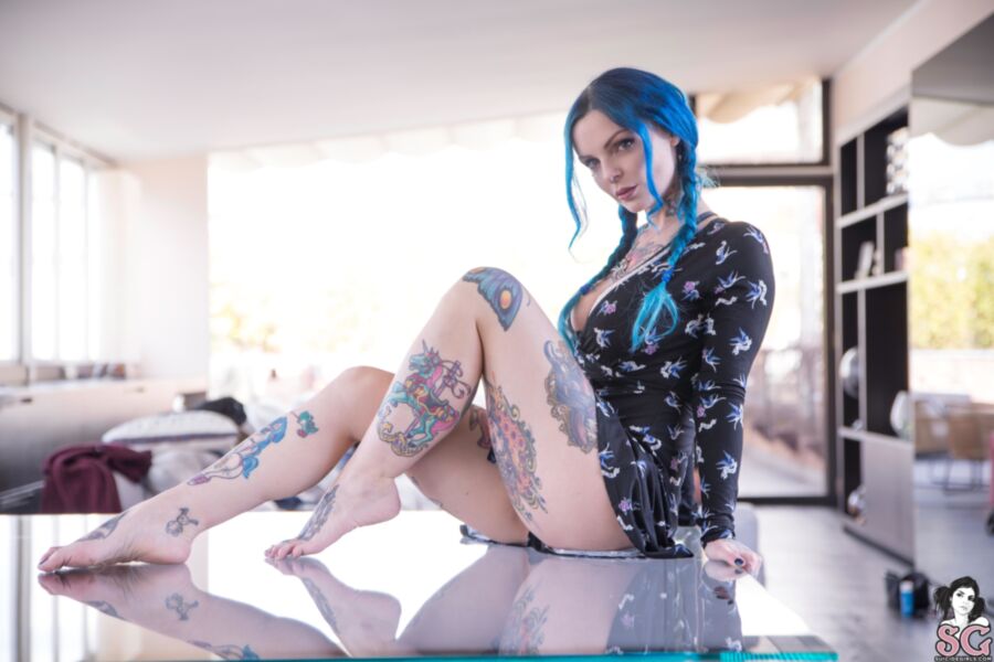 Free porn pics of Riae - blue reflection 12 of 53 pics