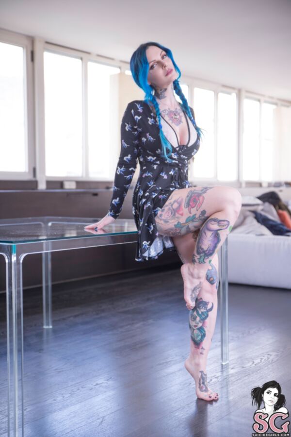 Free porn pics of Riae - blue reflection 11 of 53 pics