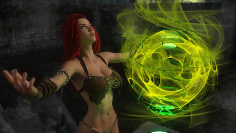 Free porn pics of Sonya, the emerald talisman 16 of 105 pics