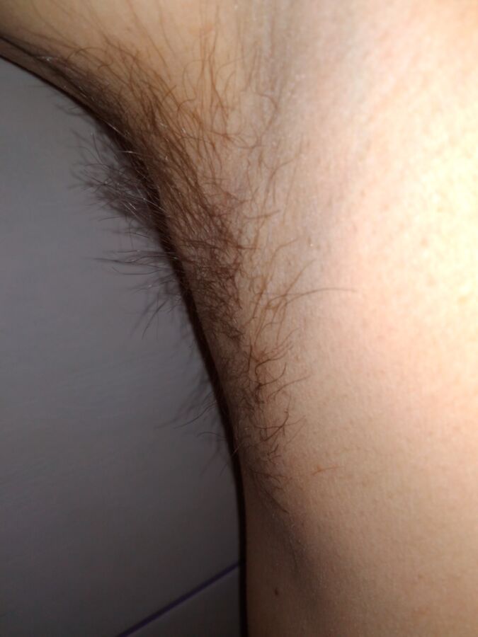 Free porn pics of Hairy armpits and dirty feet of my wife 7 of 19 pics