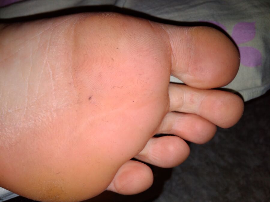 Free porn pics of Hairy armpits and dirty feet of my wife 15 of 19 pics