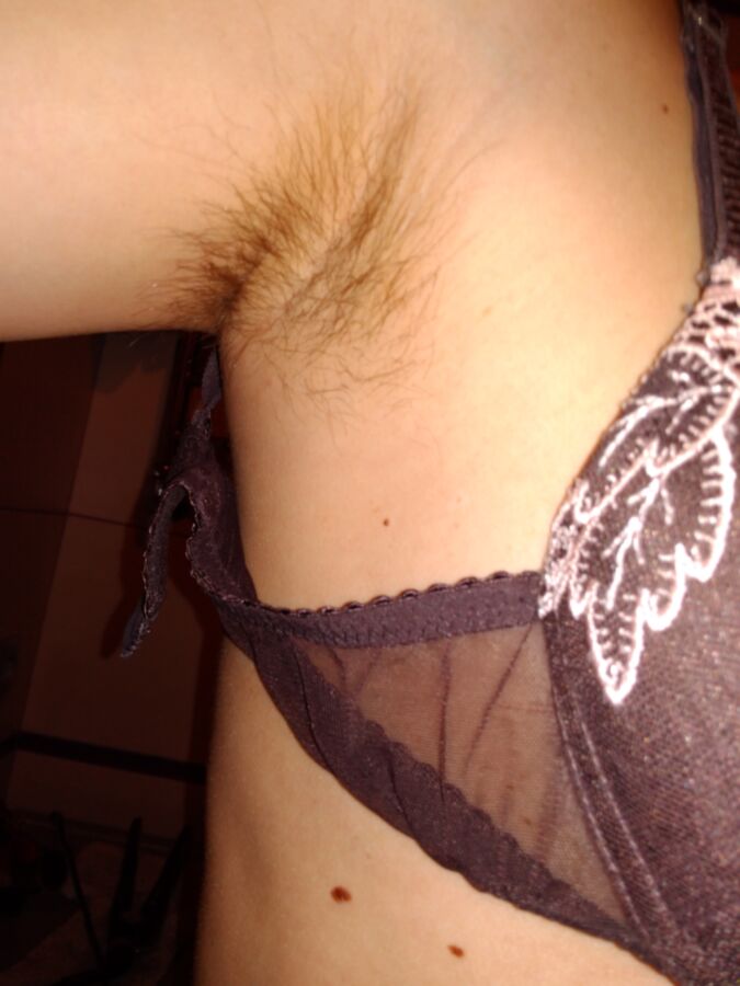 Free porn pics of Hairy armpits and dirty feet of my wife 4 of 19 pics