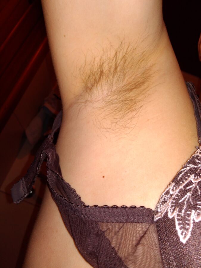 Free porn pics of Hairy armpits and dirty feet of my wife 6 of 19 pics