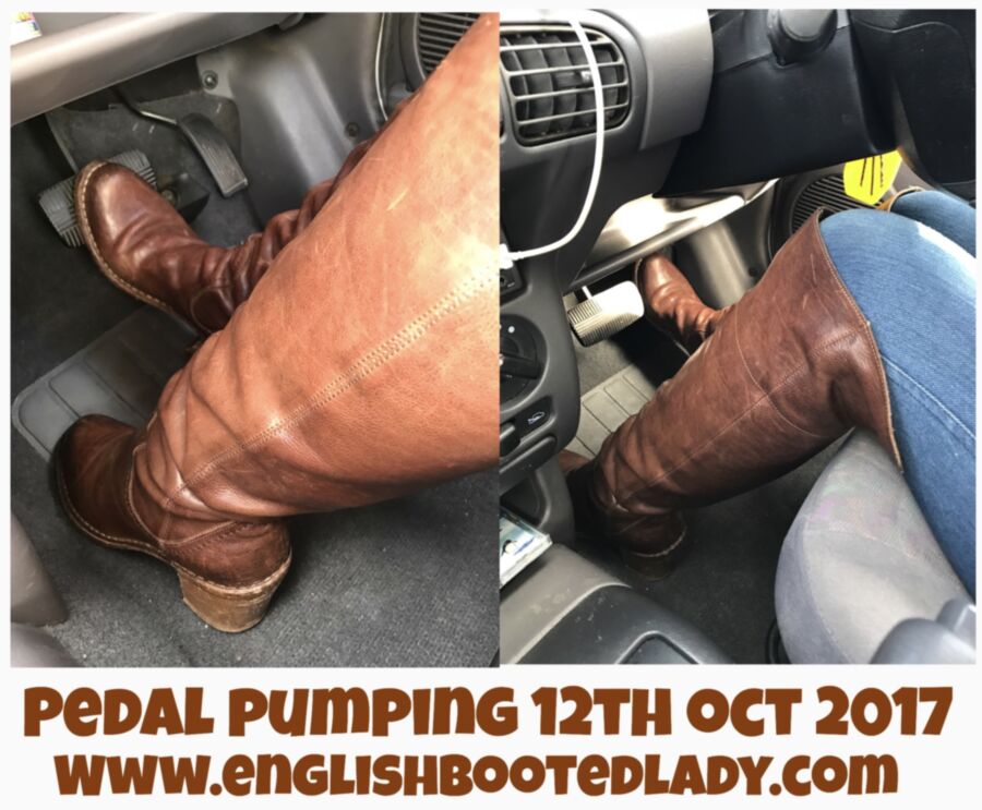 Free porn pics of English booted lady loves leather and boots 7 of 8 pics