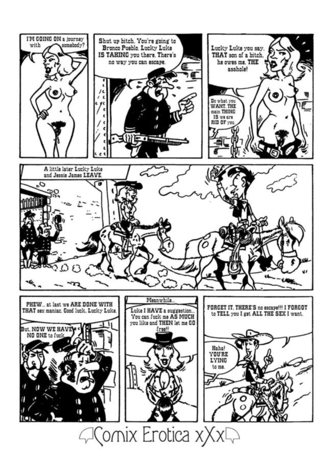 Free porn pics of The Sex-Adventures of Lucky Luke 11 of 49 pics