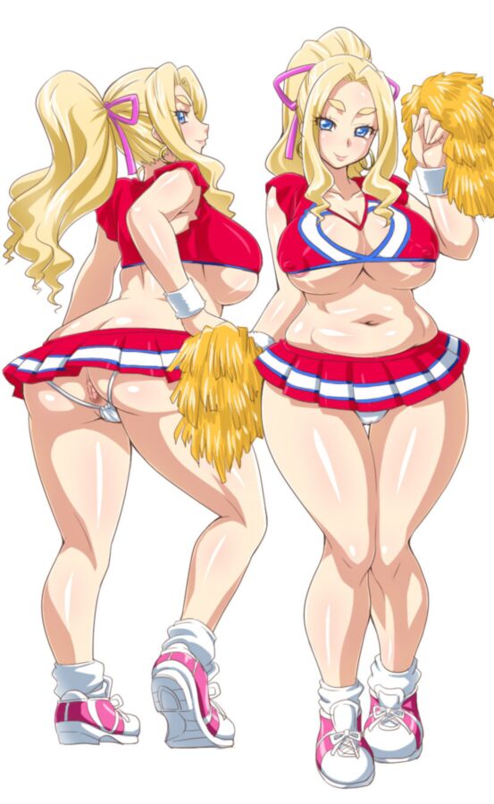 Panties anime wet cheerleaders